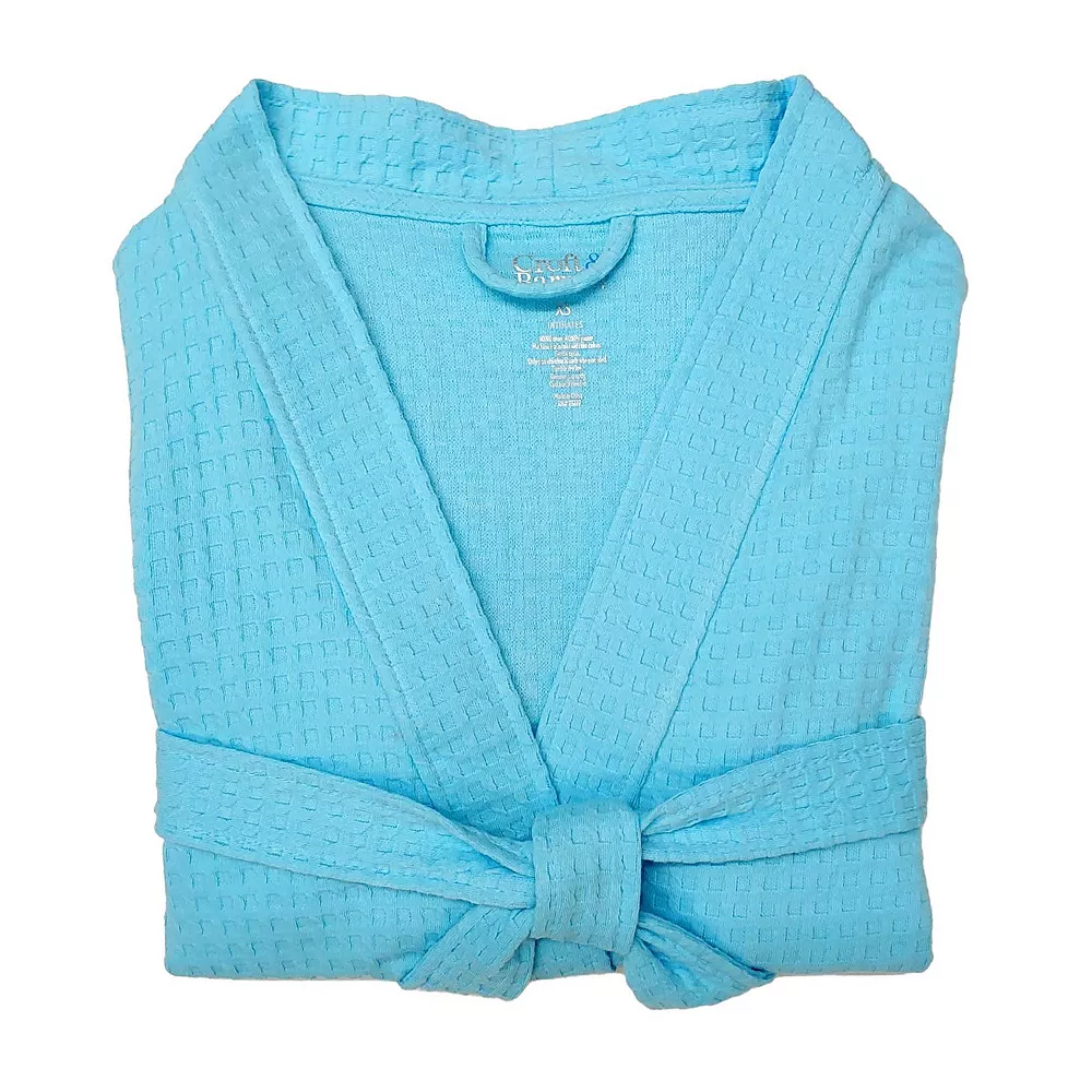 Women's Croft & Barrow® Waffle Texture Robe 7 Women's Croft & Barrow® Waffle Texture Robe - Image 5