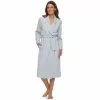 Women's Croft & Barrow® Waffle-Knit Long Shawl-Collar Robe 1 Women's Croft & Barrow® Waffle-Knit Long Shawl-Collar Robe -Croft And Barrow Sales Store 2761791 Heather Gray