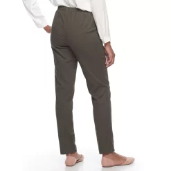 Women's Croft & Barrow® Classic Pull-On Straight Leg Pants 12 Women's Croft & Barrow® Classic Pull-On Straight Leg Pants -Croft And Barrow Sales Store 2924992 ALT4