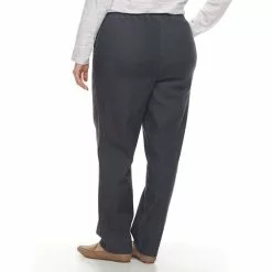 Plus Size Croft & Barrow® Pull-On Tapered-Leg Jeans -Croft And Barrow Sales Store 379623 ALT2