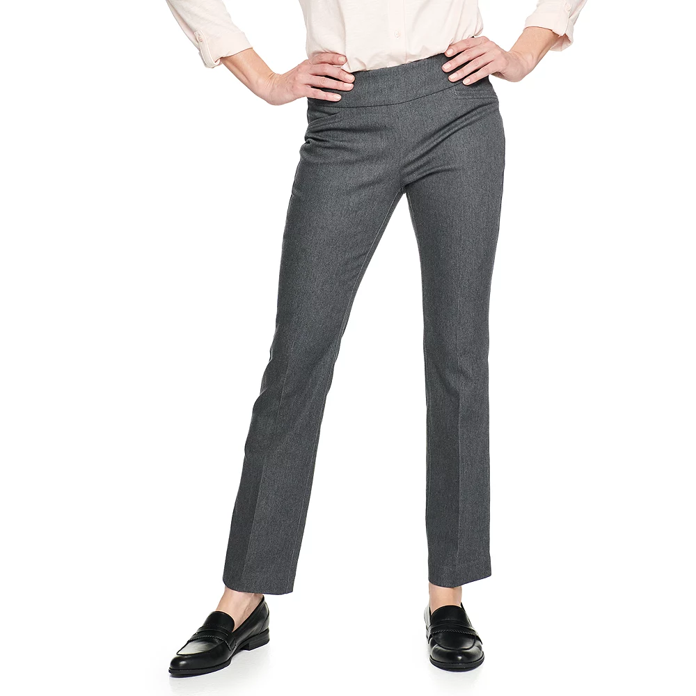 Women's Croft & Barrow® Effortless Stretch Pull-On Bootcut Pants 3 Women's Croft & Barrow® Effortless Stretch Pull-On Bootcut Pants