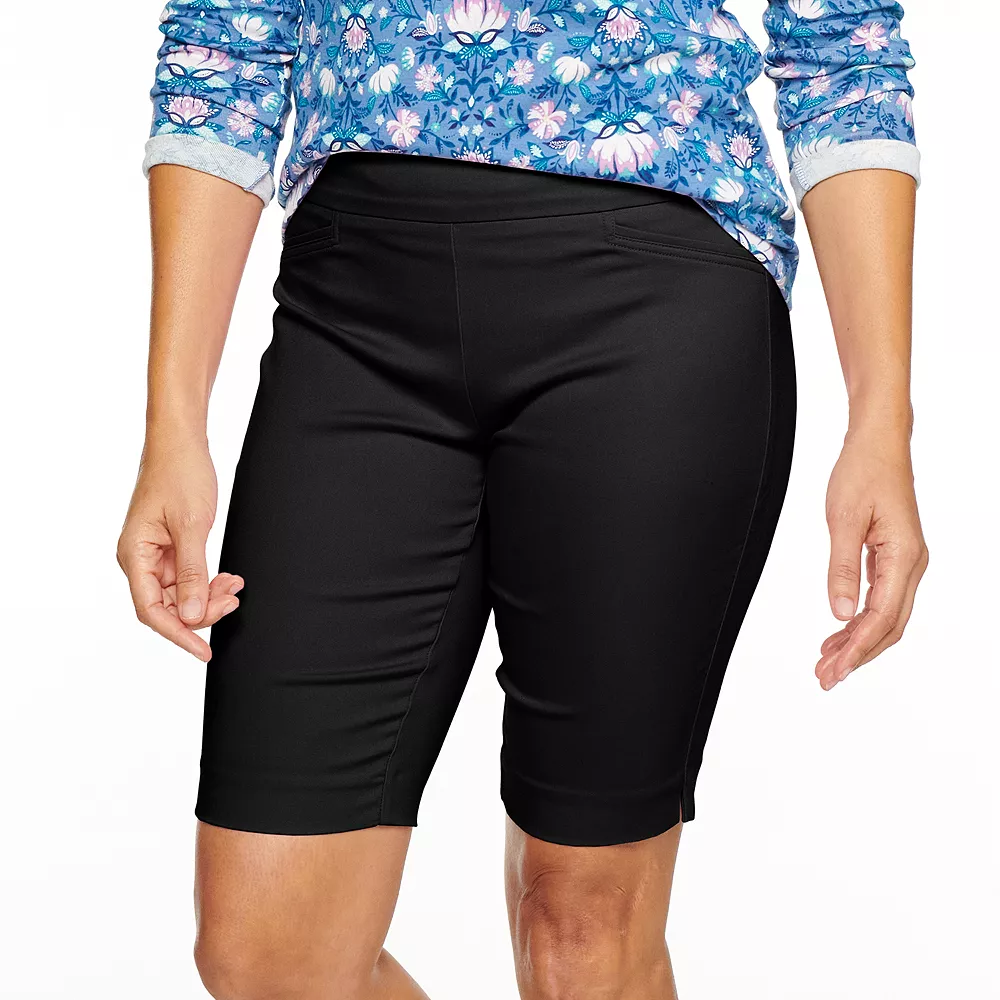 Women's Croft & Barrow® Effortless Stretch Bermuda Shorts 3 Women's Croft & Barrow® Effortless Stretch Bermuda Shorts