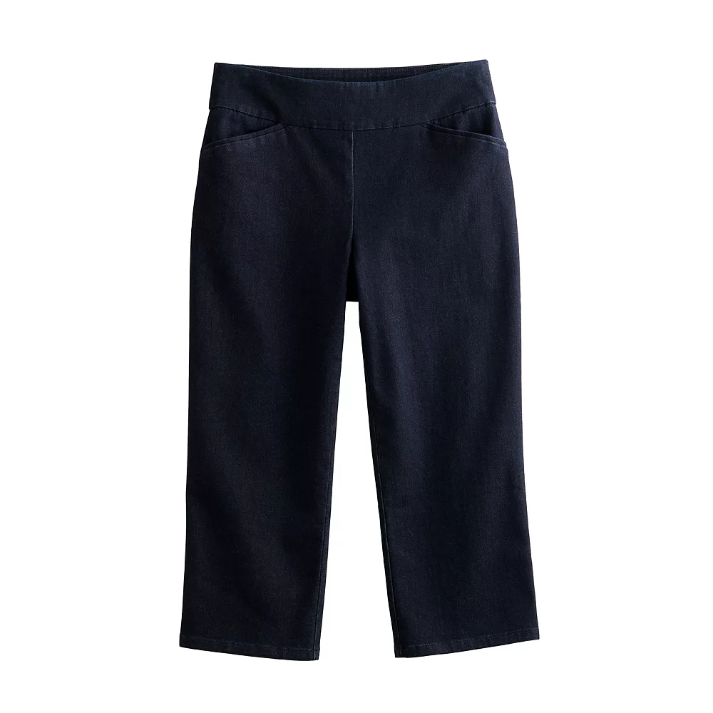 Women's Croft & Barrow® Effortless Stretch Capri Pants 4 Women's Croft & Barrow® Effortless Stretch Capri Pants - Image 2