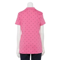 Women's Croft & Barrow® Essential Extra-Soft Polo Shirt -Croft And Barrow Sales Store 4582072 ALT