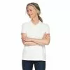 Women's Croft & Barrow® Essential Extra-Soft Polo Shirt -Croft And Barrow Sales Store 4582072 White