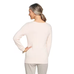 Women's Croft & Barrow® The Extra Soft V-Neck Sweater -Croft And Barrow Sales Store 4922640 ALT
