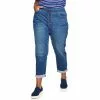Plus Size Croft & Barrow® Pull-On Girlfriend Jeans 2 Plus Size Croft & Barrow® Pull-On Girlfriend Jeans -Croft And Barrow Sales Store 4926845 Medium Wash
