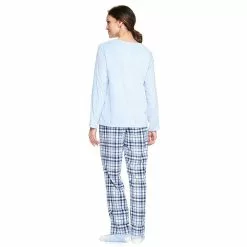 Women's Croft & Barrow® Velour Long Sleeve Pajama Top & Pajama Pants Set 6 Women's Croft & Barrow® Velour Long Sleeve Pajama Top & Pajama Pants Set -Croft And Barrow Sales Store 5041063 ALT