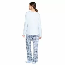 Women's Croft & Barrow® Long Sleeve Pajama Top & Pajama Pants Sleep Set 6 Women's Croft & Barrow® Long Sleeve Pajama Top & Pajama Pants Sleep Set -Croft And Barrow Sales Store 5044284 ALT