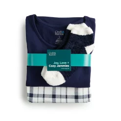 Women's Croft & Barrow® Long Sleeve Pajama Top & Pajama Pants Sleep Set 7 Women's Croft & Barrow® Long Sleeve Pajama Top & Pajama Pants Sleep Set -Croft And Barrow Sales Store 5044284 ALT6