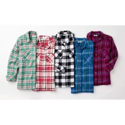 Women's Croft & Barrow® The Extra Soft Plaid Flannel Shirt -Croft And Barrow Sales Store 5069612 ALT