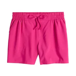 Women's Croft & Barrow® Classic Comfort Collection Drawstring Shorts -Croft And Barrow Sales Store 5538380 ALT5