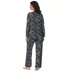 Women's Croft & Barrow® Cozy Long Sleeve Pajama Top & Pajama Pants Sleep Set 6 Women's Croft & Barrow® Cozy Long Sleeve Pajama Top & Pajama Pants Sleep Set -Croft And Barrow Sales Store 5637643 ALT