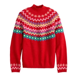 Women's Croft & Barrow® Puff-Sleeve Bobble Sweater 7 Women's Croft & Barrow® Puff-Sleeve Bobble Sweater -Croft And Barrow Sales Store 5655746 ALT5