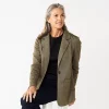 Petite Croft & Barrow® Comfort Stretch Blazer 1 Petite Croft & Barrow® Comfort Stretch Blazer -Croft And Barrow Sales Store 5687896 Brown Herringbone