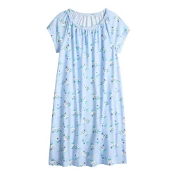 Women's Croft & Barrow® Short Sleeve Cotton Nightgown 7 Women's Croft & Barrow® Short Sleeve Cotton Nightgown -Croft And Barrow Sales Store 5708274 ALT5