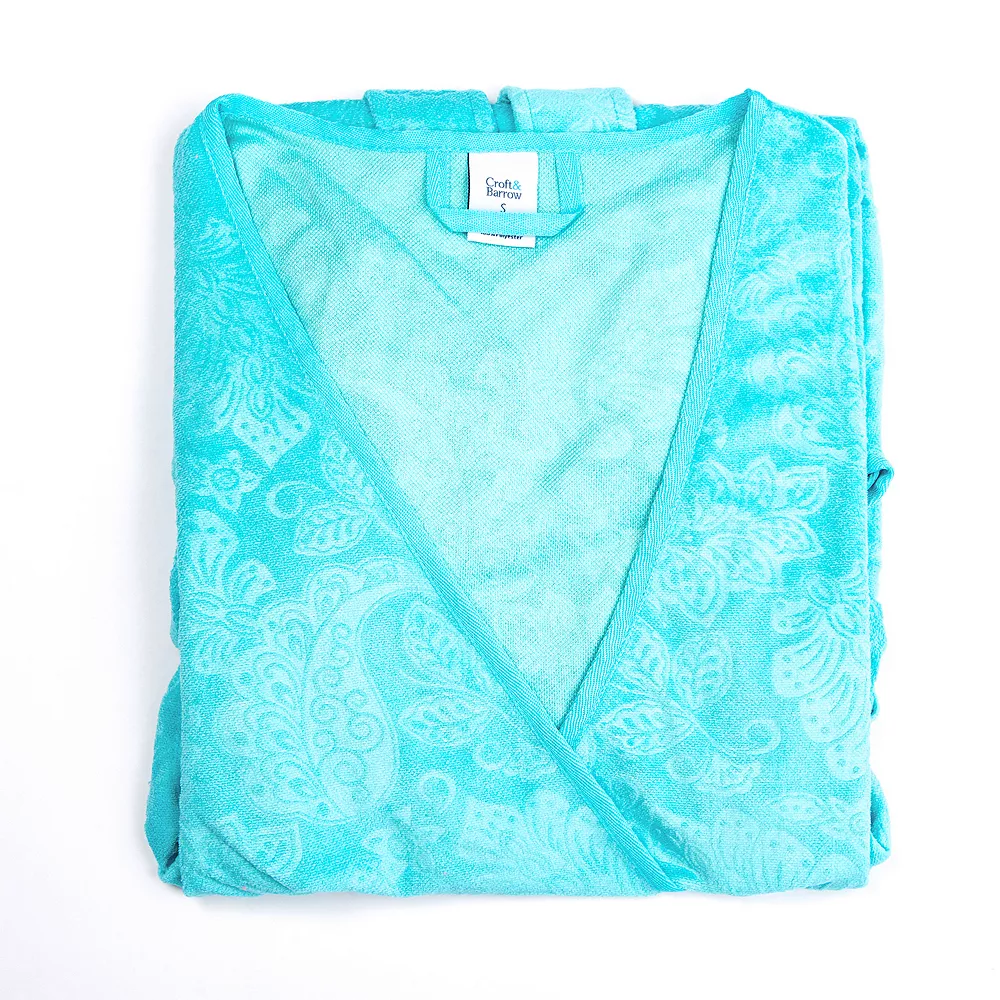 Plus Size Croft & Barrow® Short Sleeve Terry Wrap Robe 6 Plus Size Croft & Barrow® Short Sleeve Terry Wrap Robe - Image 4