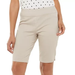 Women's Croft & Barrow® Effortless Stretch Bermuda Shorts -Croft And Barrow Sales Store 5863728 ALT8