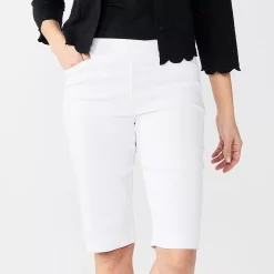 Women's Croft & Barrow® Effortless Stretch Skimmer Shorts