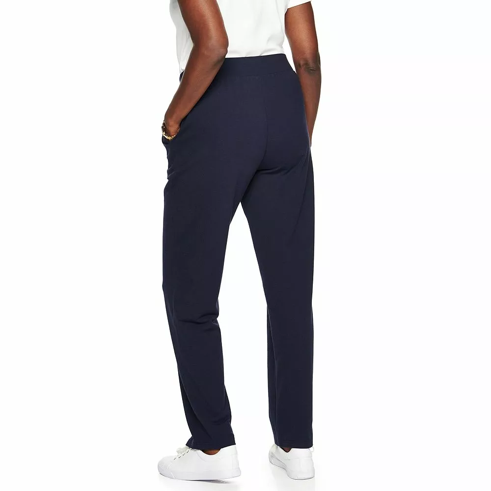 Women's Croft & Barrow® Easy Knit Straight-Leg Pants 4 Women's Croft & Barrow® Easy Knit Straight-Leg Pants - Image 2