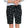 Women's Croft & Barrow® Effortless Stretch Bermuda Shorts -Croft And Barrow Sales Store 6264773 Multi Floral