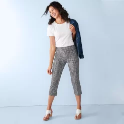 Women's Croft & Barrow® Essential Crewneck Tee -Croft And Barrow Sales Store 6265070 ALT3