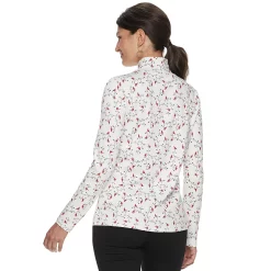 Women's Croft & Barrow® Essential Long-Sleeve Mockneck Top -Croft And Barrow Sales Store 6315870 ALT